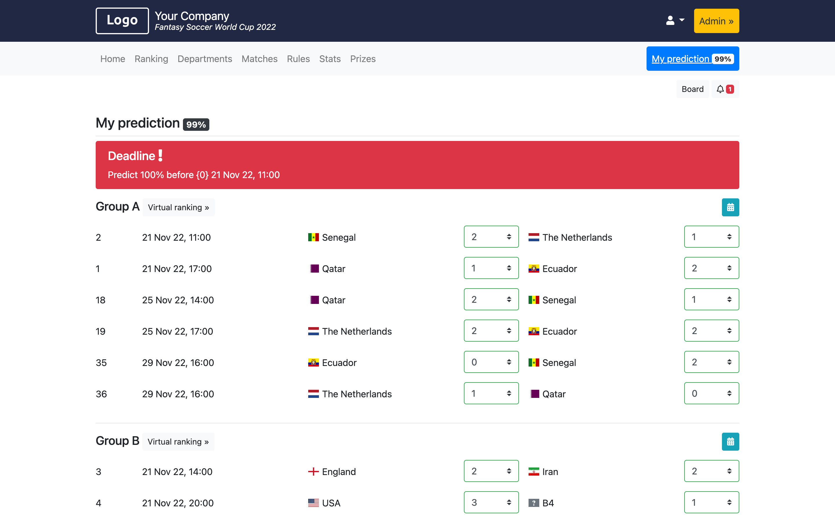 Fantasy Soccer World Cup 2026 - World Cup 2026