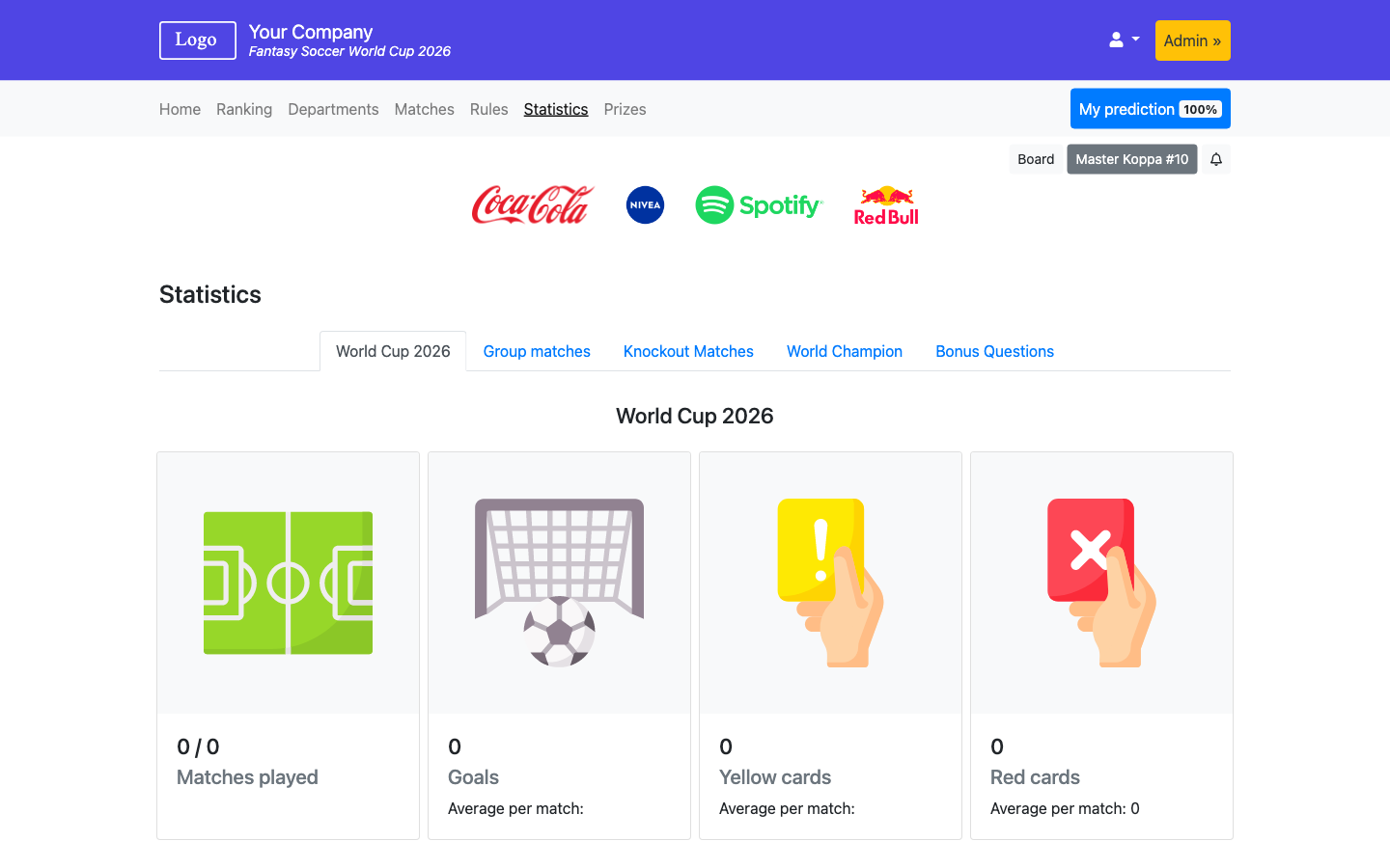 Fantasy Soccer World Cup 2026 - World Cup 2026