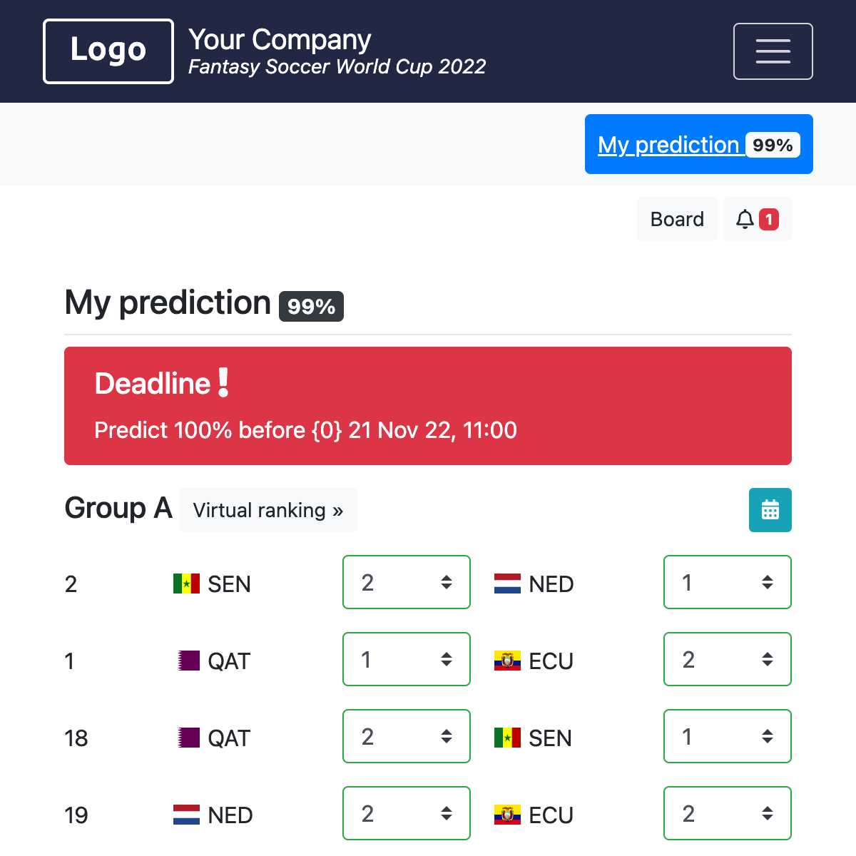 Fantasy Format - World Cup 2026