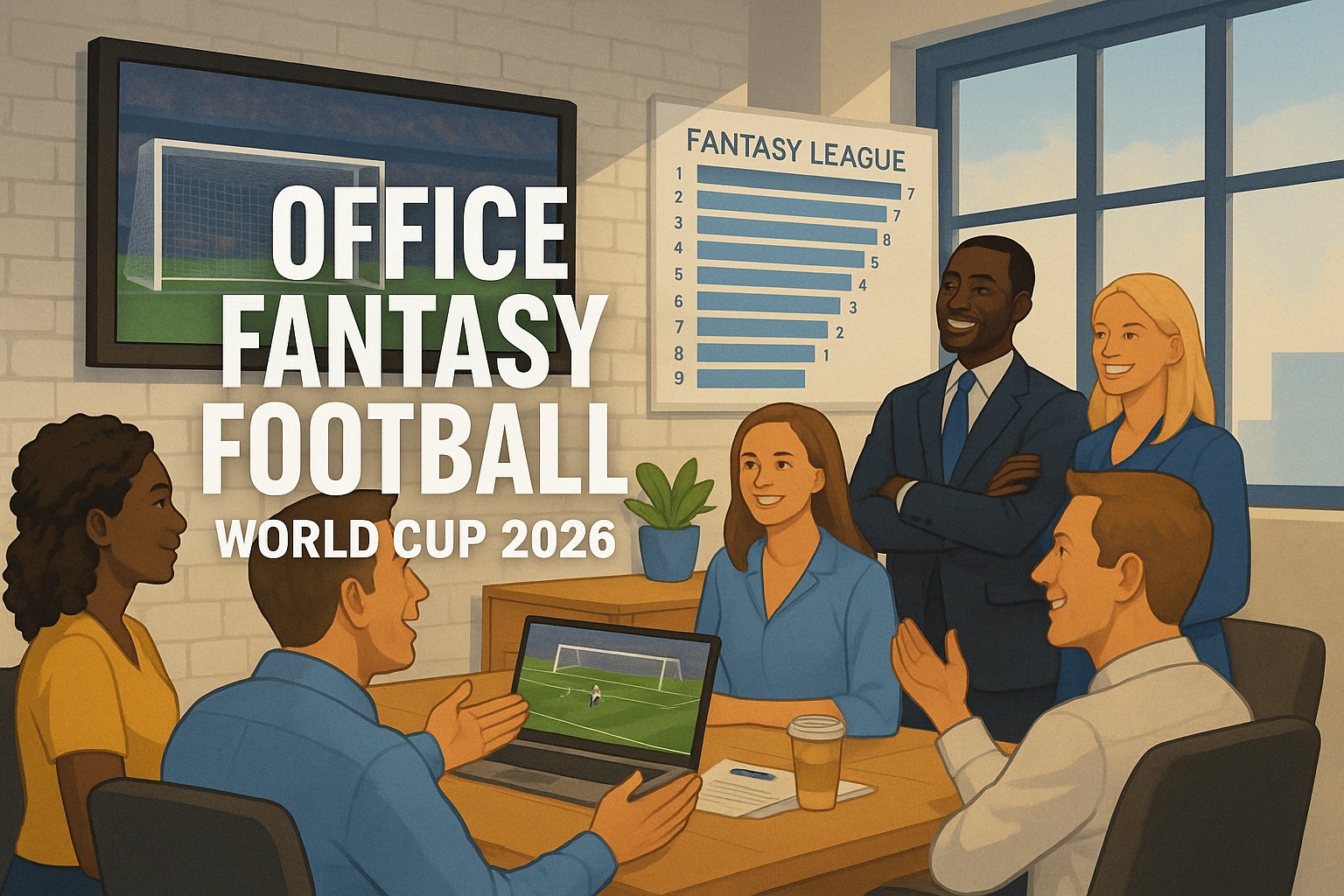 Branded Football Tournament pool for offices